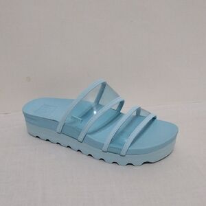 Reef Vista Hi-Energy Platform Slip-on Slide Sandals US 7.5 Comfort Casual Summer